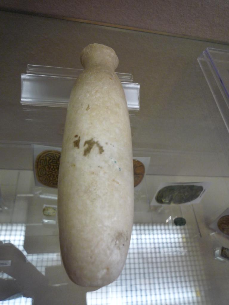 Vase d'albâtre de type alabastron - Epoque Saïte