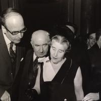 J. Jacquiot avec Valérie Giscard D'Estaing