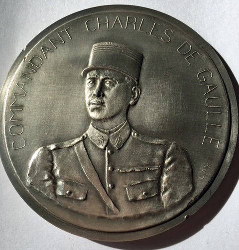 Le Commandant Charles de Gaulle au Liban, par Lay