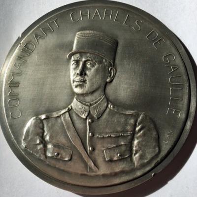 Le Commandant Charles de Gaulle au Liban, par Lay