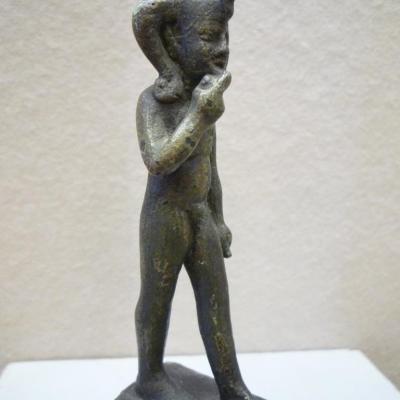 Horus l’enfant (Harpocrate) - Bronze - Basse Epoque
