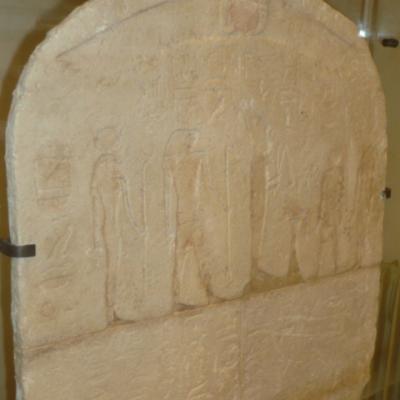 Stèle au nom de Ankh-Hor - Fin  XXVe Début XXVIe Dynastie